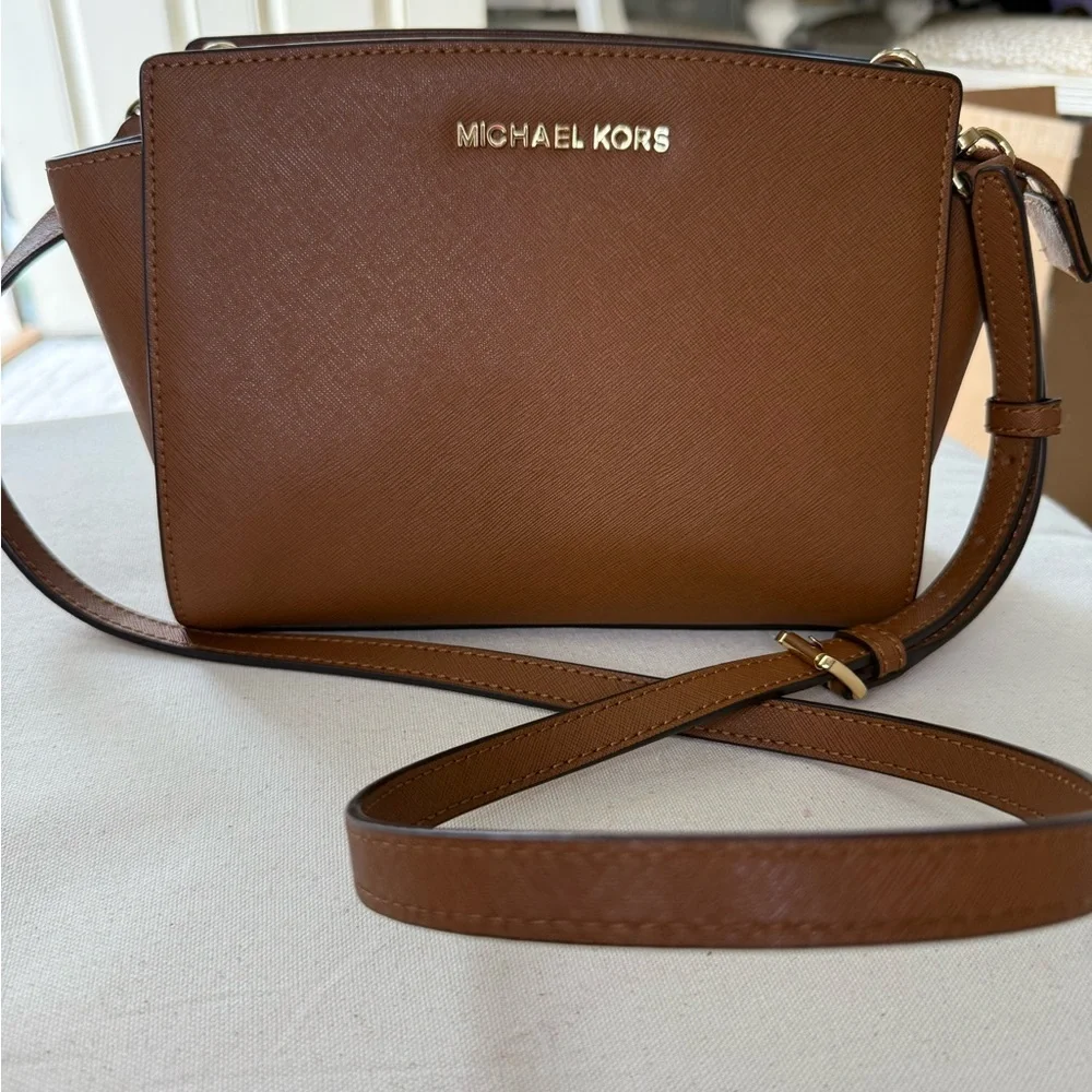 Michael Kors Tan Crossbody Bag